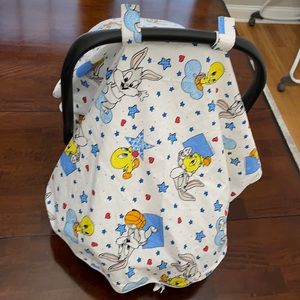 Infant car seat cover